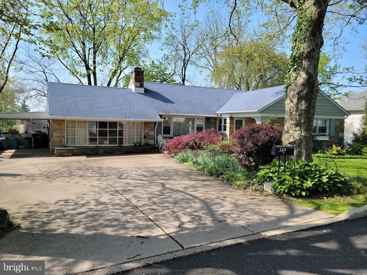 120 Gilpin Road Willow Grove, PA 19090 - Photo 3 of 34 Cement Double Driveway & Carport