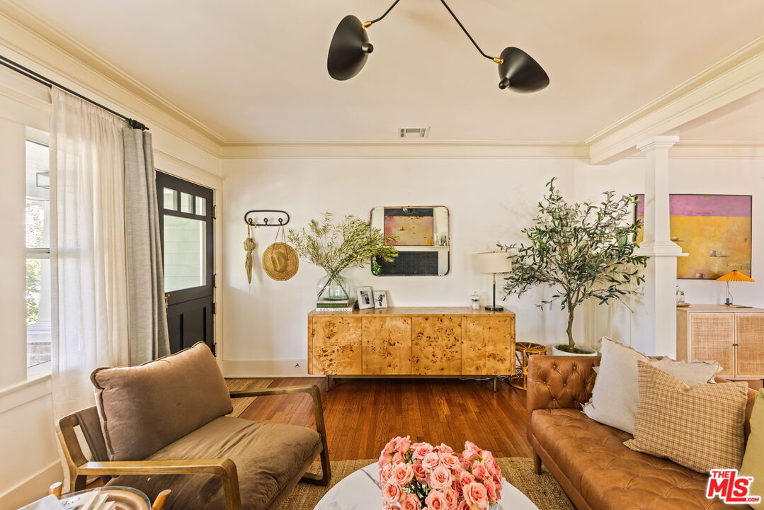 5152 Vincent Avenue Los Angeles, CA 90041 - Photo 8 of 36 a living room with furniture and a wooden floor