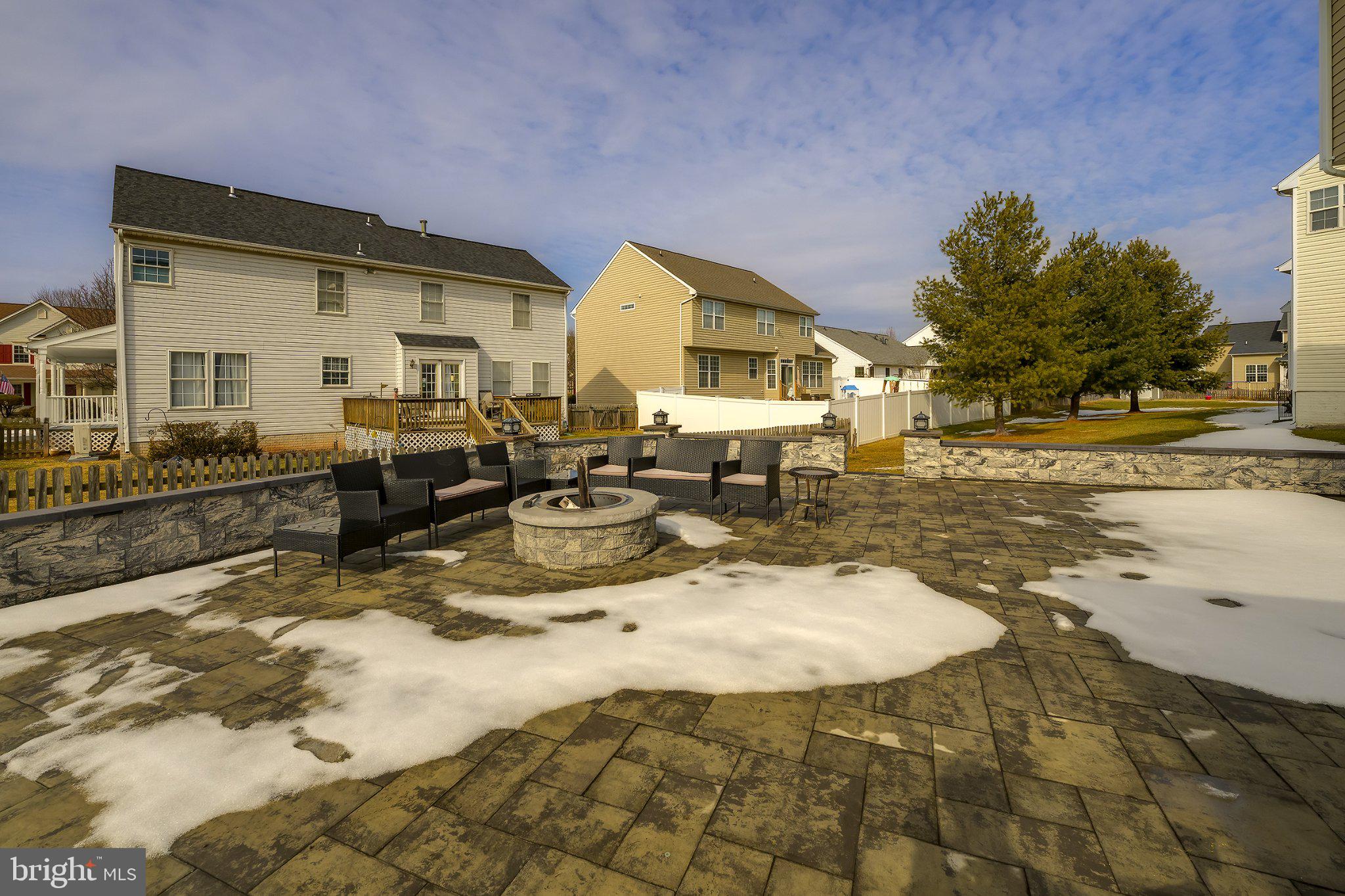 601 Crossover Court Frederick, MD 21703 - Photo 16 of 61 Charming patio with winter's touch.