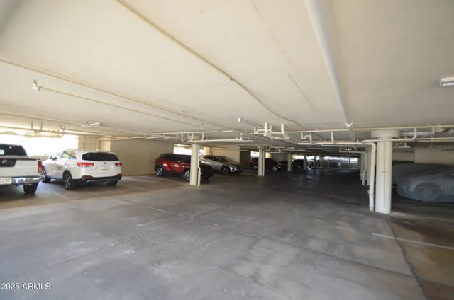 a view of a patio with a yard