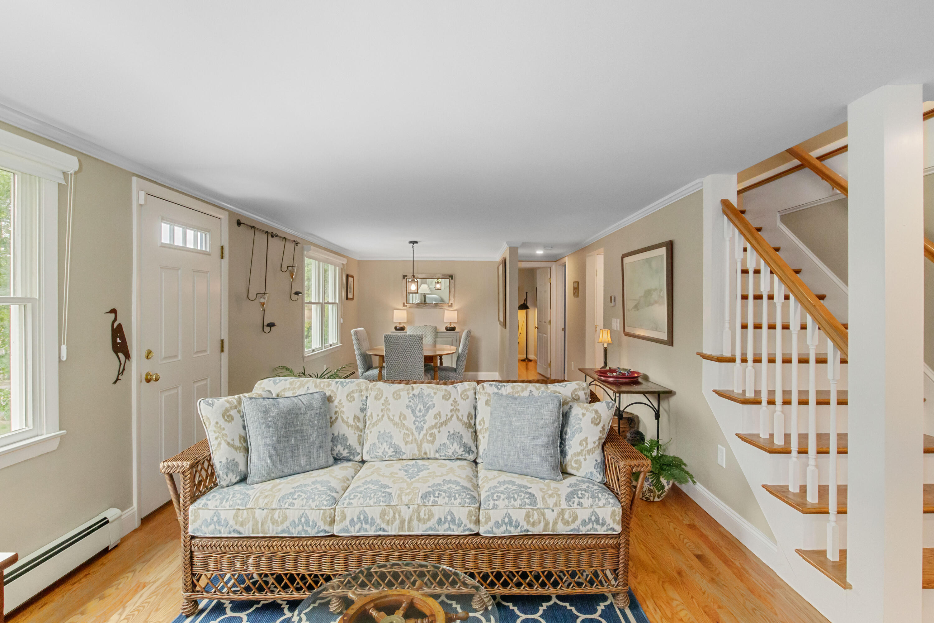 306 Old Queen Anne Road Chatham, MA 02633 - Photo 11 of 41 a living room with furniture and wooden floor