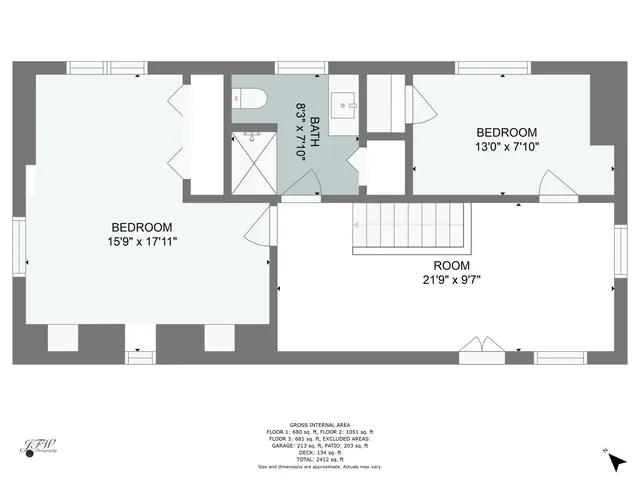 a picture of a floor plan