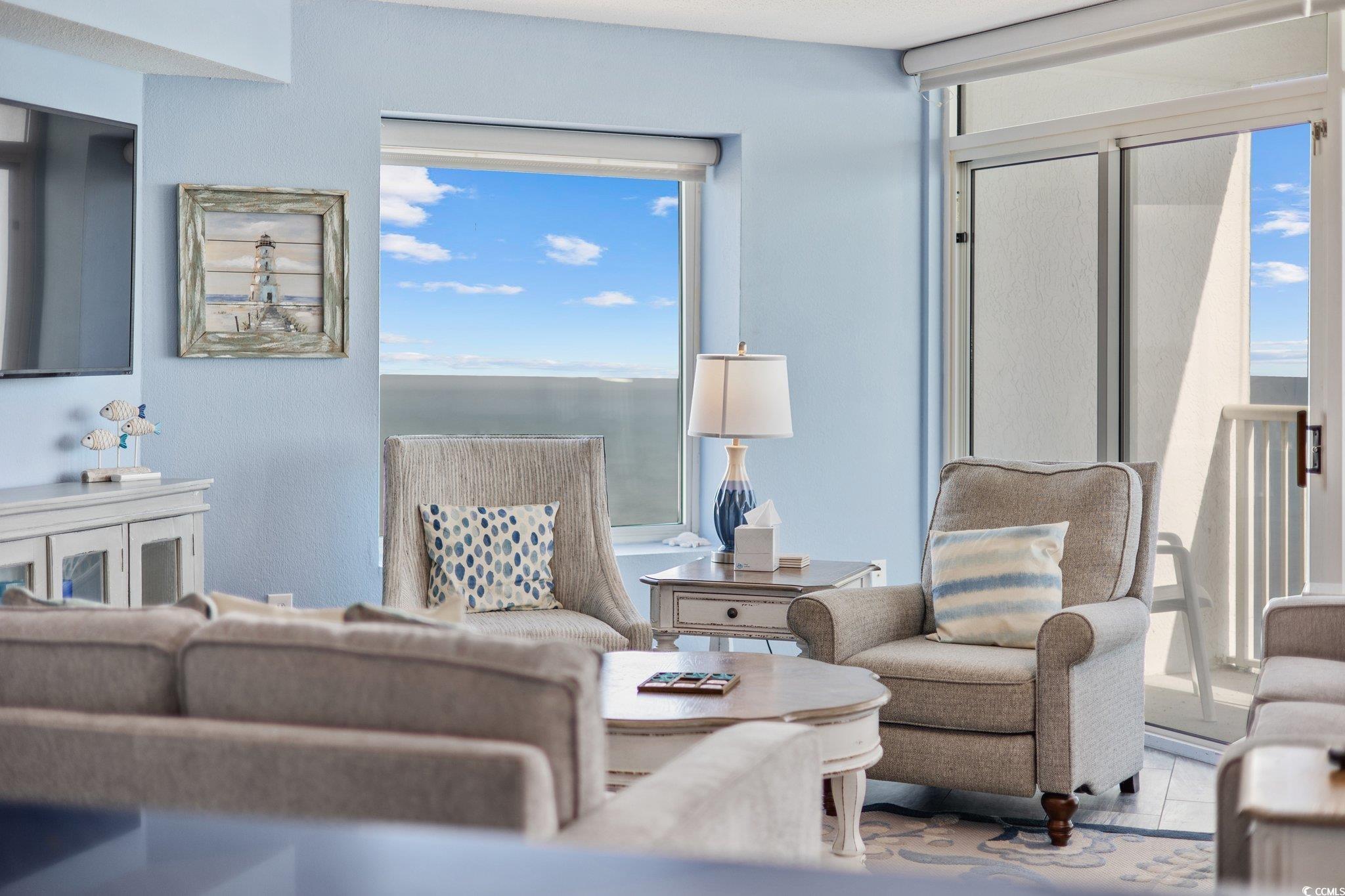 161 Seawatch Drive, Unit 1117 Myrtle Beach, SC 29572 - Photo 11 of 33 View of tiled living room