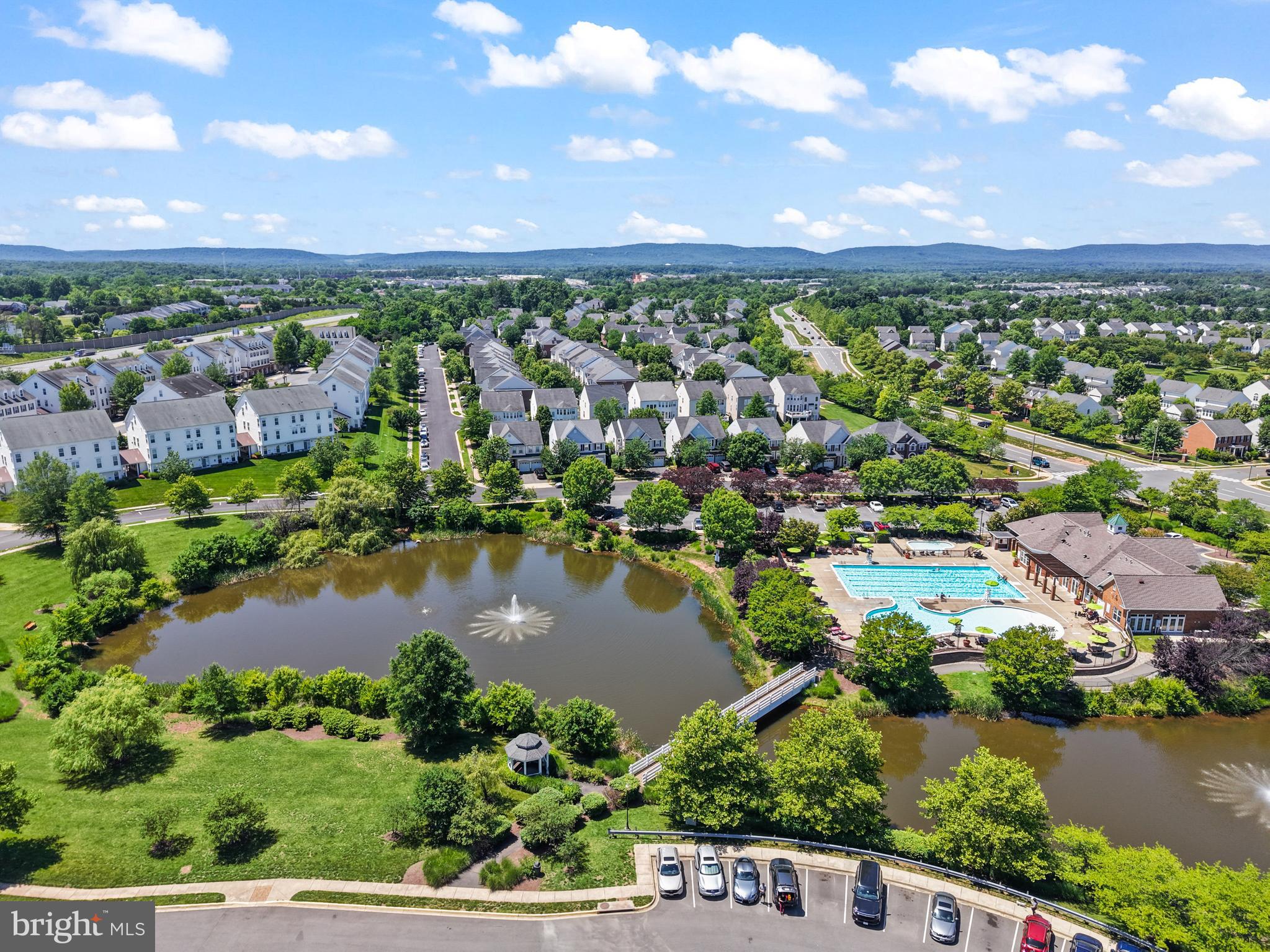 6806 Witton Circle Gainesville, VA 20155 - Photo 45 of 47 an aerial view of a city