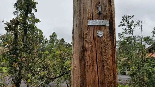 a close up of a door