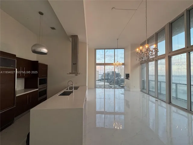 a view of a livingroom with a couch