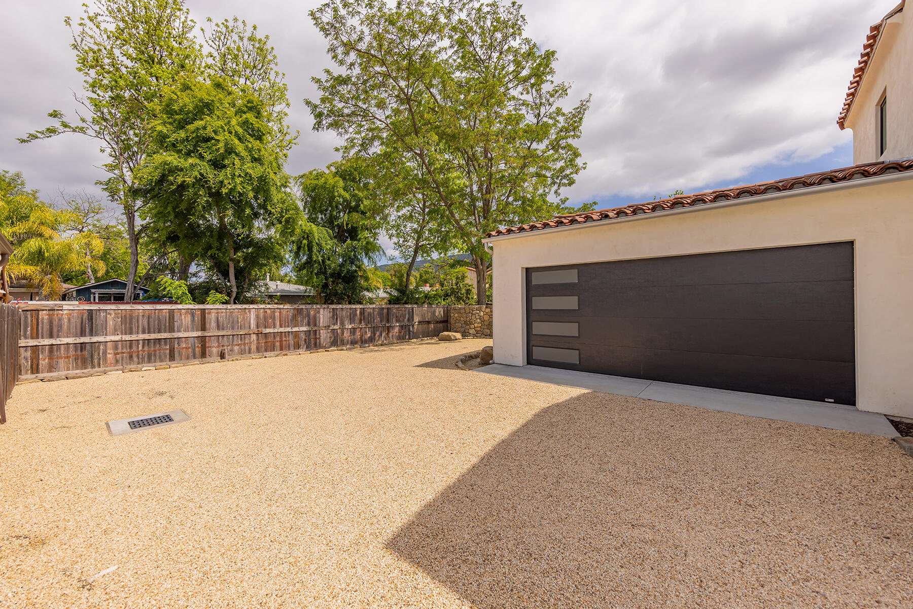 110 Fox Street Ojai, CA 93023 - Photo 19 of 30 a house with trees in front of it