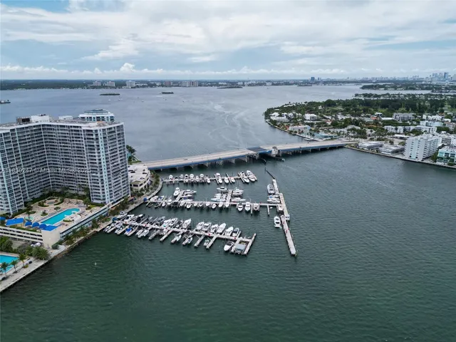 a view of a city with tall buildings