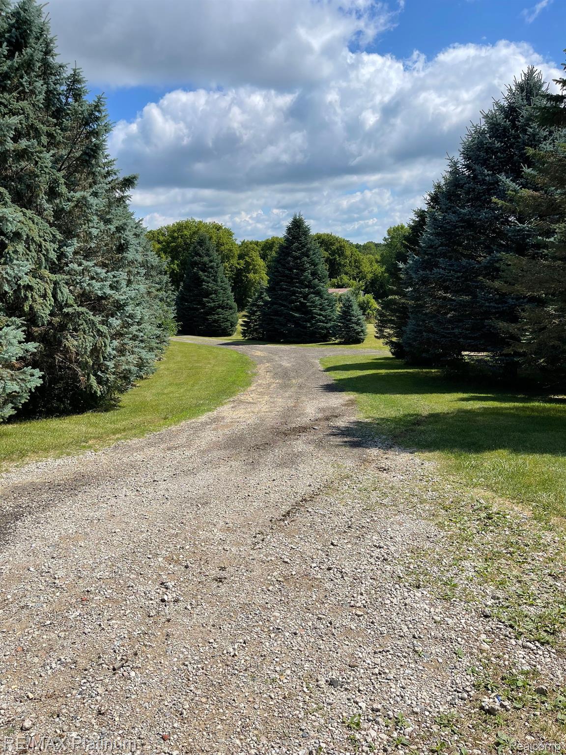 1924 East Beard Road Perry, MI 48872 - Photo 5 of 31 Driveway view from the house