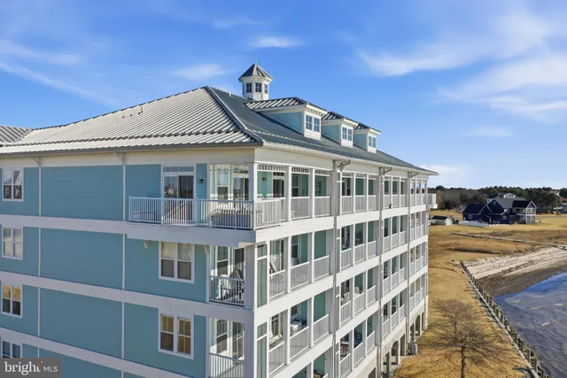 a view of a large body of water and an ocean view
