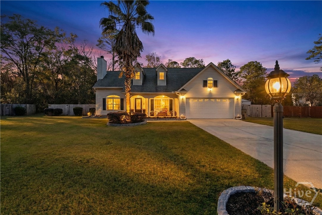 204 Haydon Court Rincon, GA 31326 - Photo 2 of 38 Virtually Enhanced - Front Exterior - Twilight