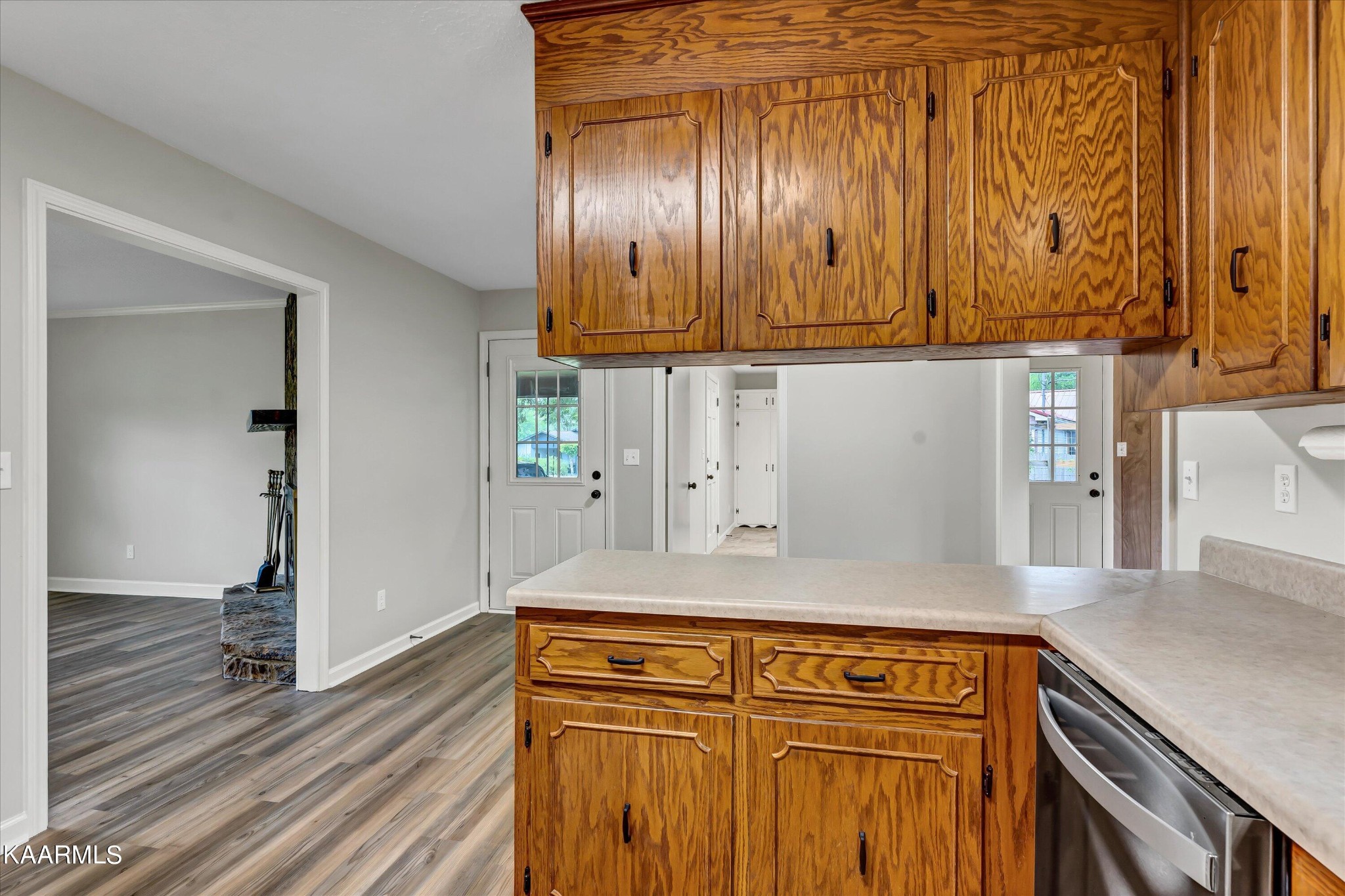 615 Kings Row Sevierville, TN 37863 - Photo 6 of 26 a view of front door with wooden floor