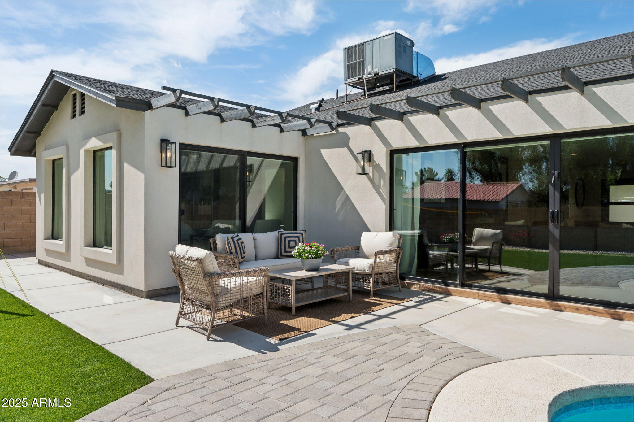 5301 East Tierra Buena Lane Scottsdale, AZ 85254 - Photo 44 of 61 a building outdoor space with patio furniture