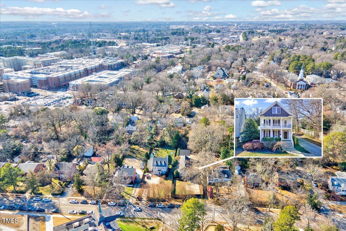 201 Brooks Avenue Raleigh, NC 27607 - Photo 39 of 44 an aerial view of multiple house