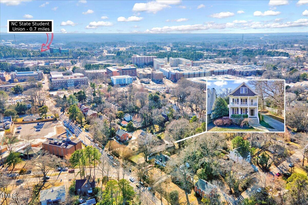 201 Brooks Avenue Raleigh, NC 27607 - Photo 43 of 44 a view of a city