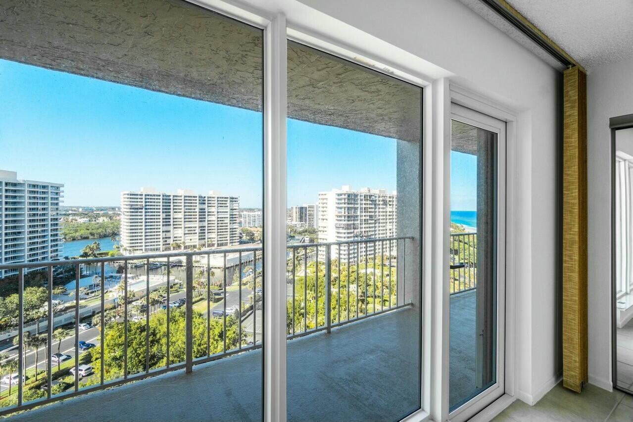 4001 North Ocean Boulevard, Unit 1503 Boca Raton, FL 33431 - Photo 30 of 46 a view of balcony with city view