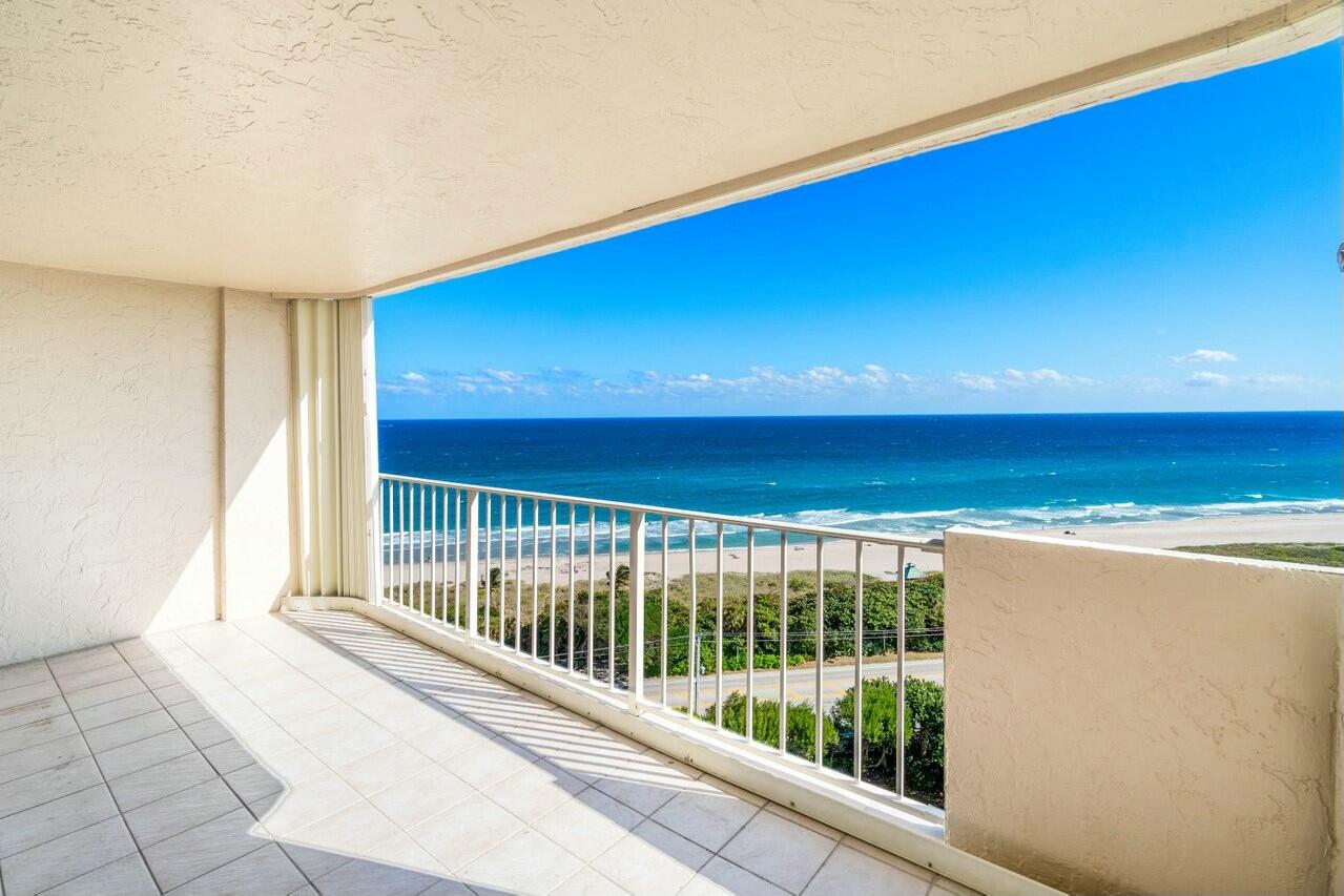 4001 North Ocean Boulevard, Unit 1503 Boca Raton, FL 33431 - Photo 3 of 46 a view of balcony with ocean view