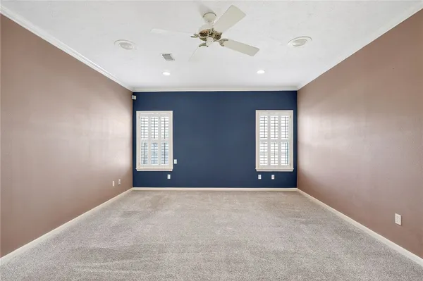 a view of an empty room with window