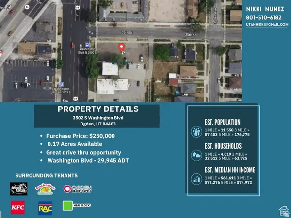 $99,000 | 3502 Washington Boulevard, Ogden, UT 84403