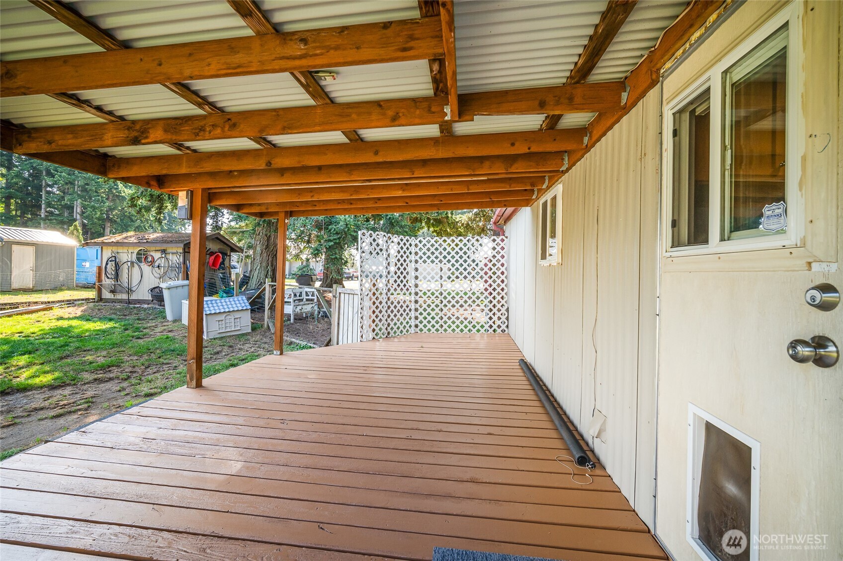 6978 Hannegan Road Lynden, WA 98264 - Photo 32 of 37 a view of a backyard