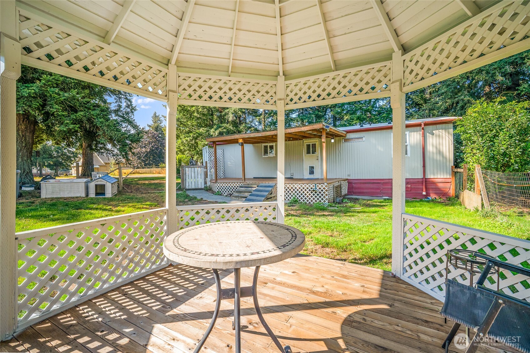 6978 Hannegan Road Lynden, WA 98264 - Photo 33 of 37 a front view of a house with garden