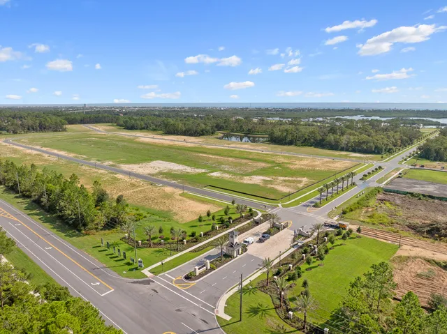 a view of a city from a balcony