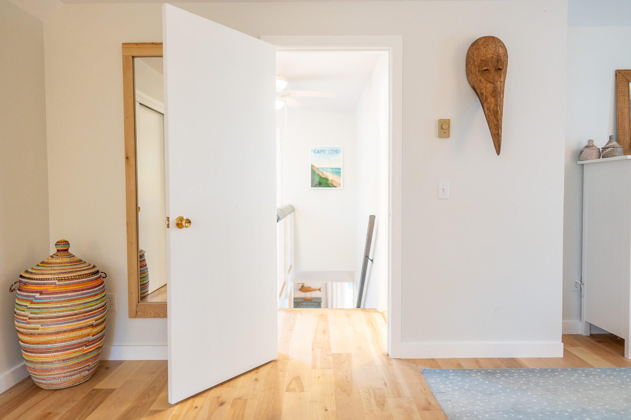 230 Massasoit Trail Eastham, MA 02642 - Photo 35 of 64 a view of entryway and hall with wooden floor