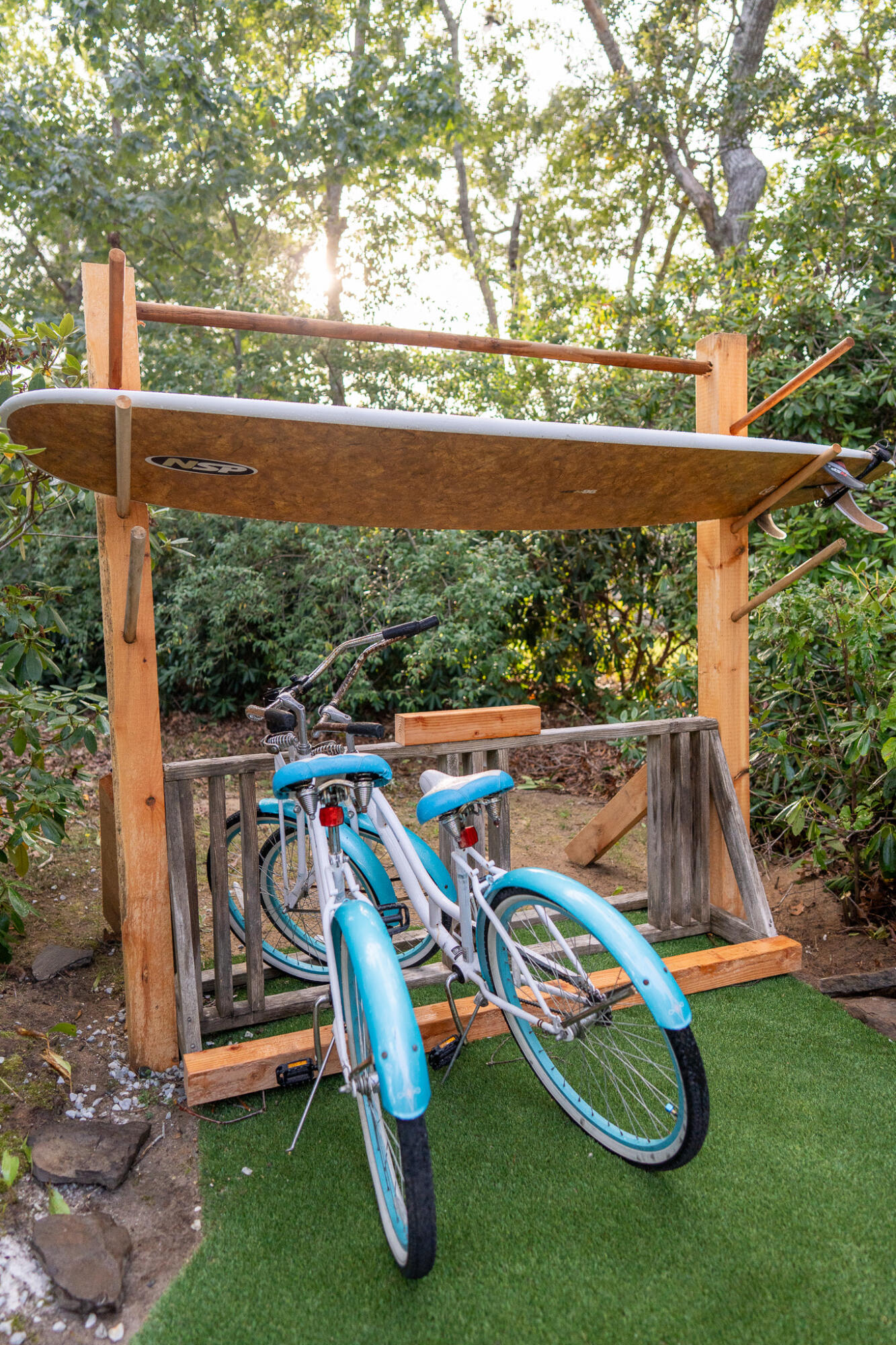230 Massasoit Trail Eastham, MA 02642 - Photo 54 of 64 a view of outdoor space with seating area and trees around