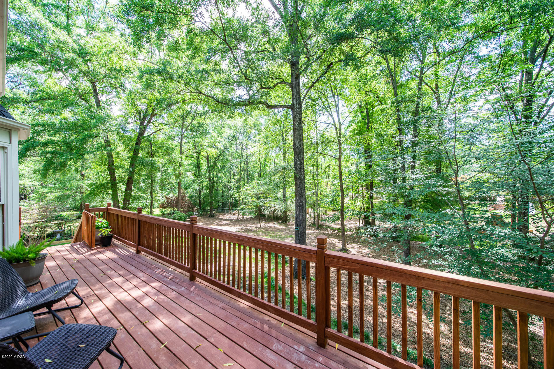 245 Beacon Hill Road Macon, GA 31210 - Photo 33 of 39 a view of a balcony with wooden floor