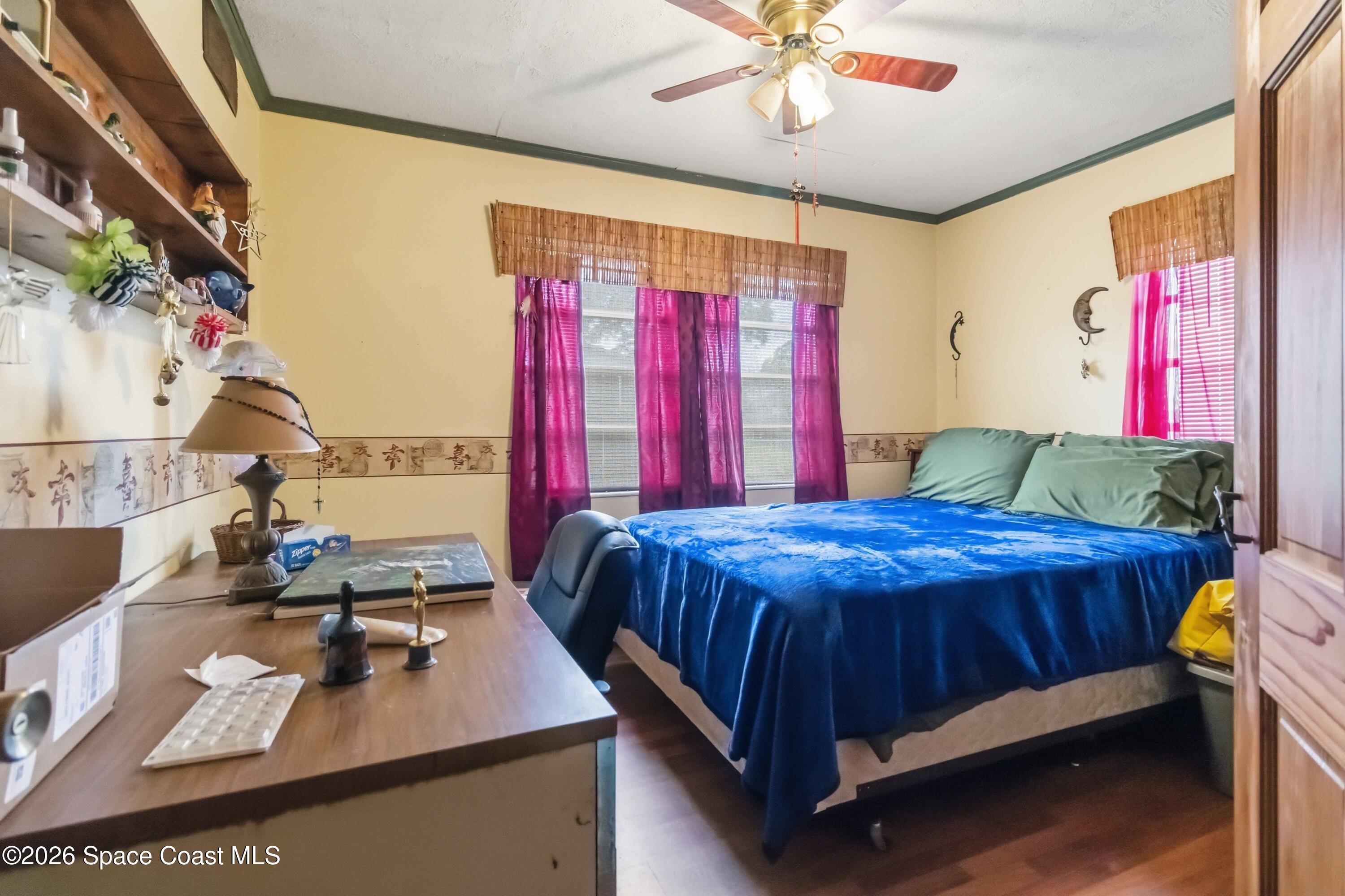 1420 Tate Street Cocoa, FL 32922 - Photo 11 of 19 Large Guest Bedroom!