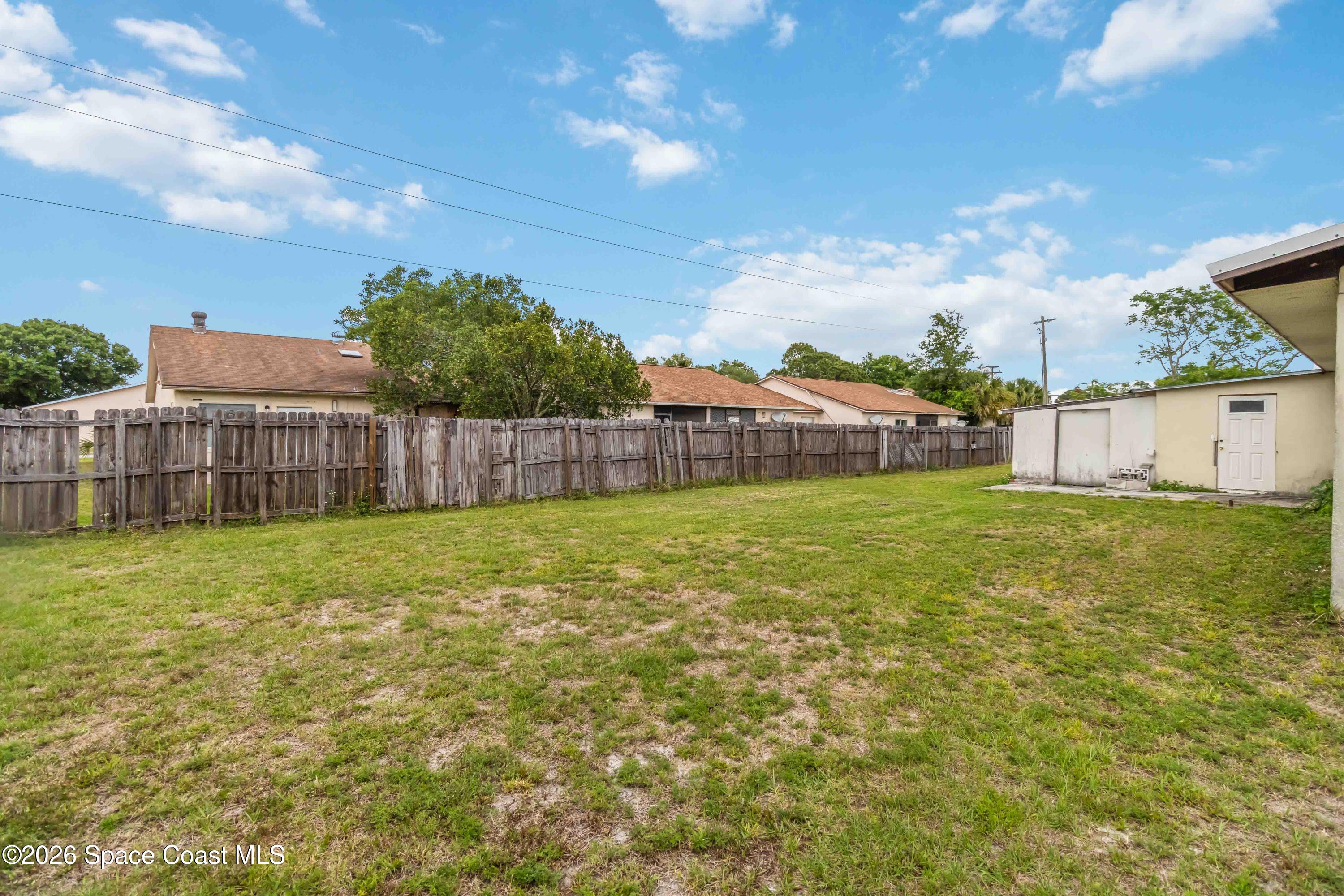 1420 Tate Street Cocoa, FL 32922 - Photo 19 of 19 Huge Backyard, Fully Fenced!