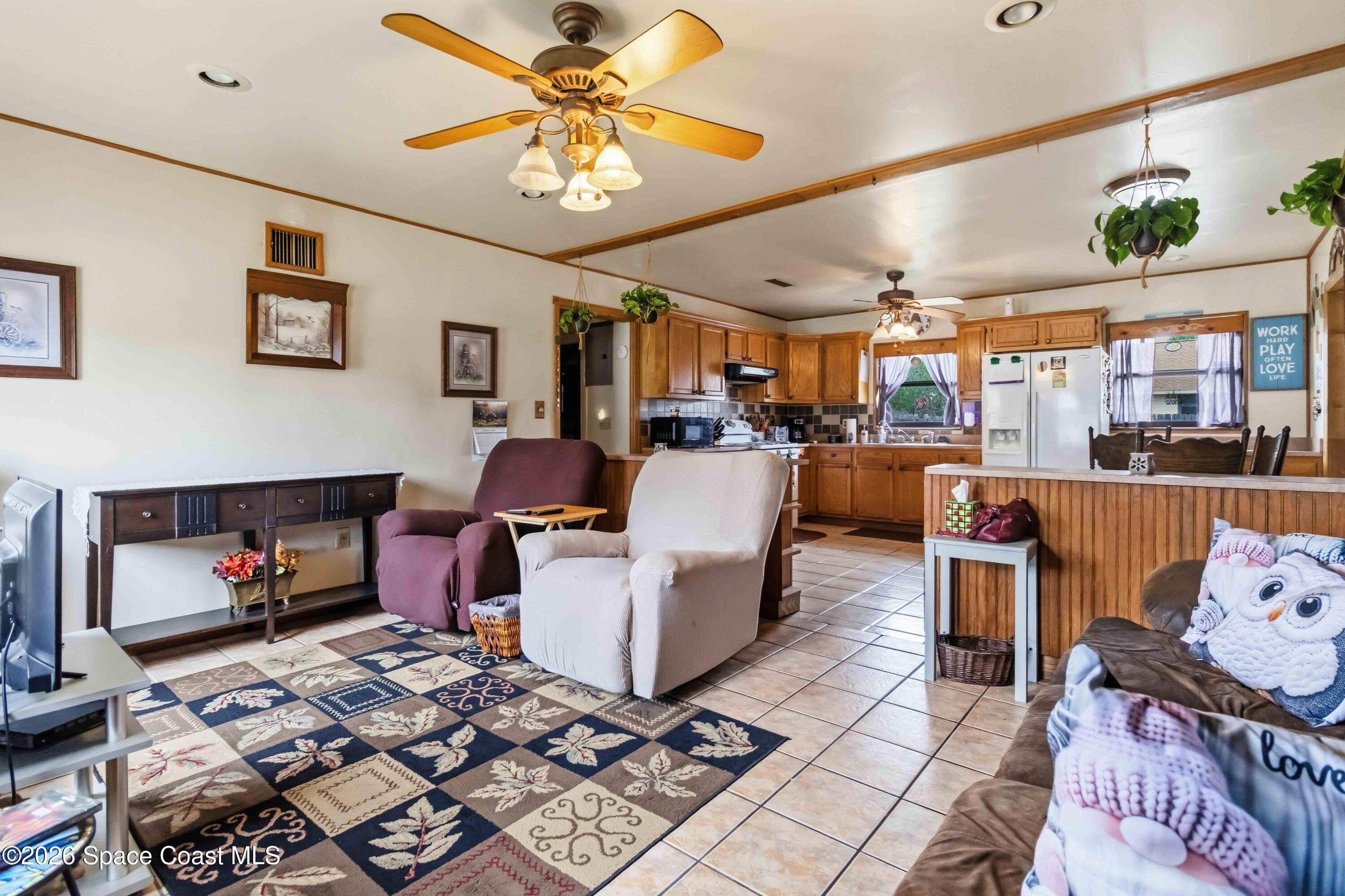 1420 Tate Street Cocoa, FL 32922 - Photo 3 of 19 Large, Open Living Areas!