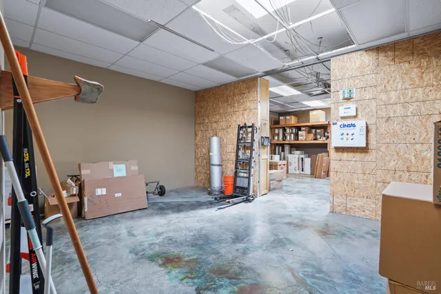 a view of a storage & utility room