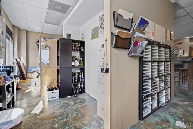 a view of walk in closet