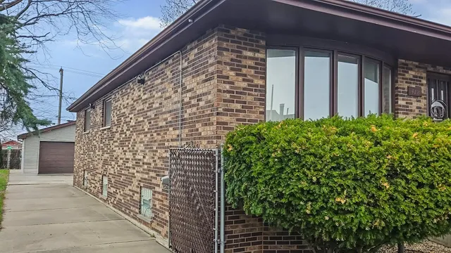 a view of wooden door