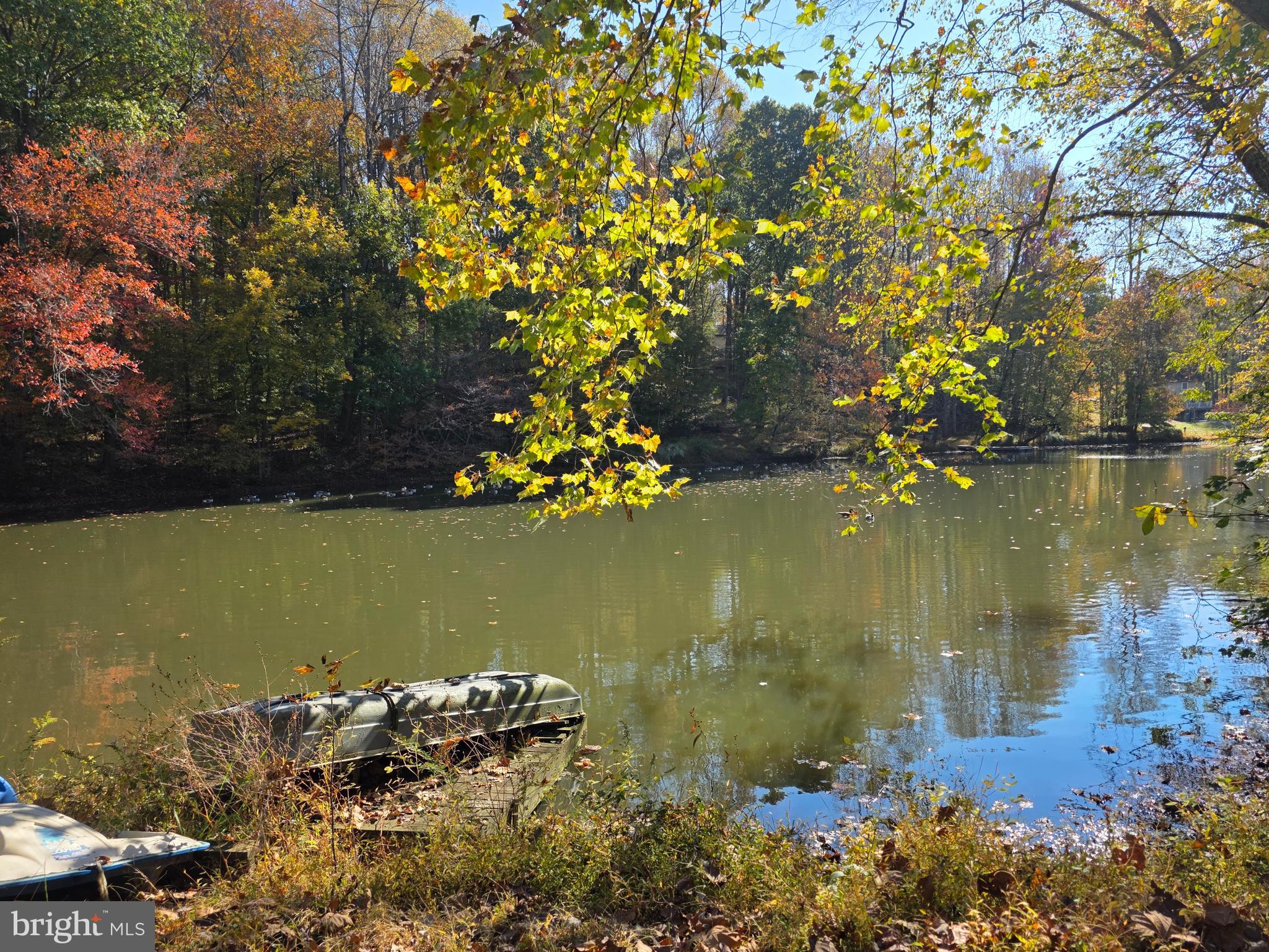 520 Chesapeake Beach Road Owings, MD 20736 - Photo 46 of 70 a view of a lake with a house