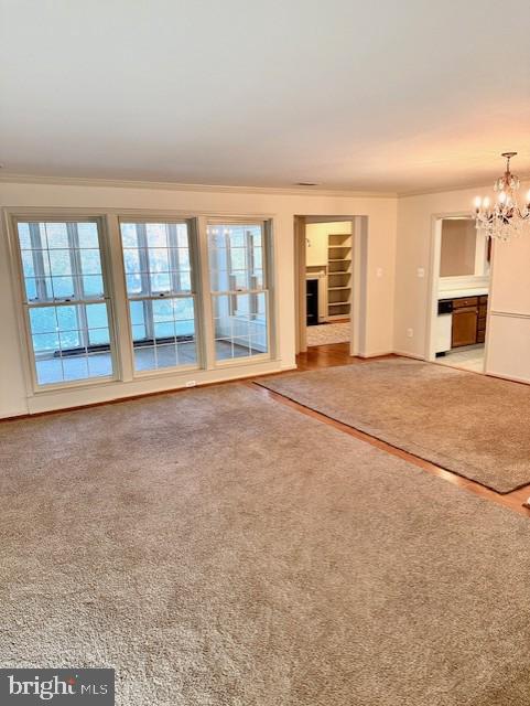 10714 Kings Riding Way, Unit 10121 Rockville, MD 20852 - Photo 5 of 24 Combined living & dining room w/view to sunroom