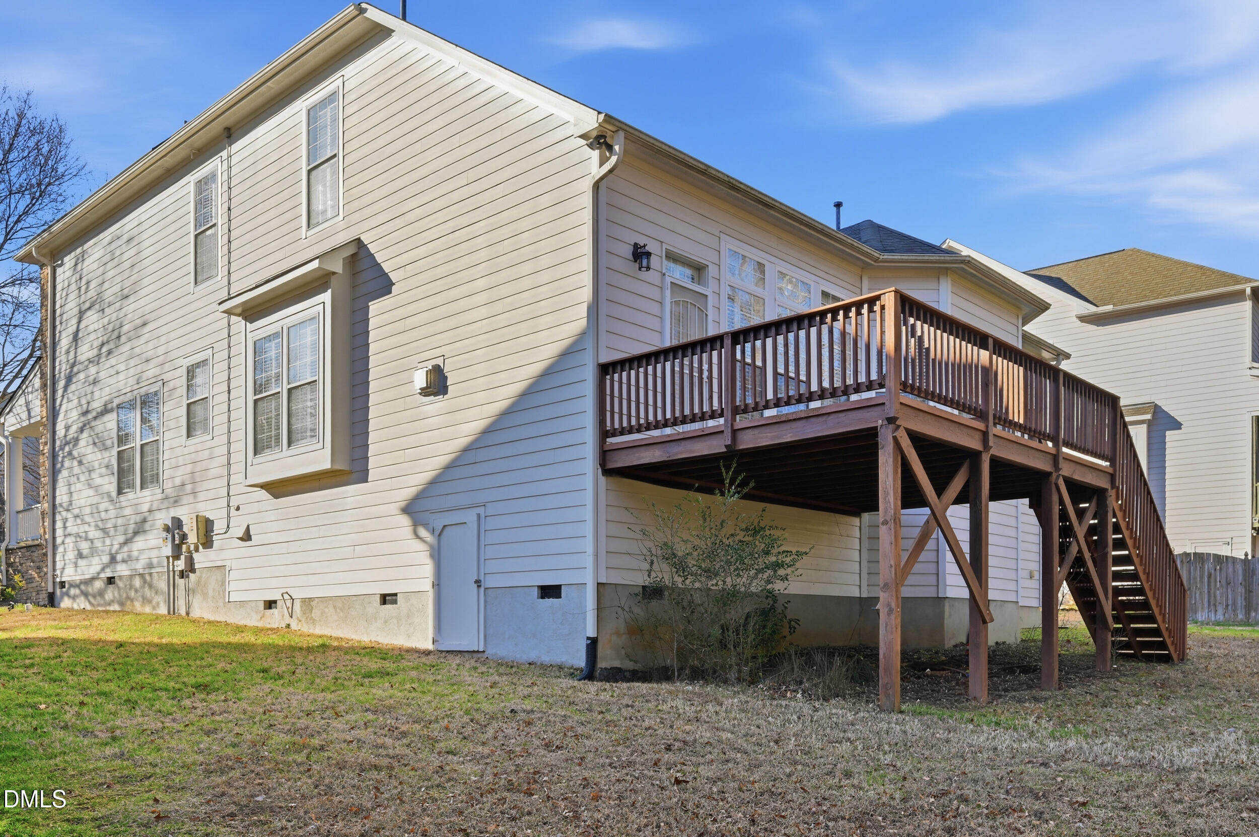 4803 Marena Place Durham, NC 27707 - Photo 33 of 42 a view of a house with a patio