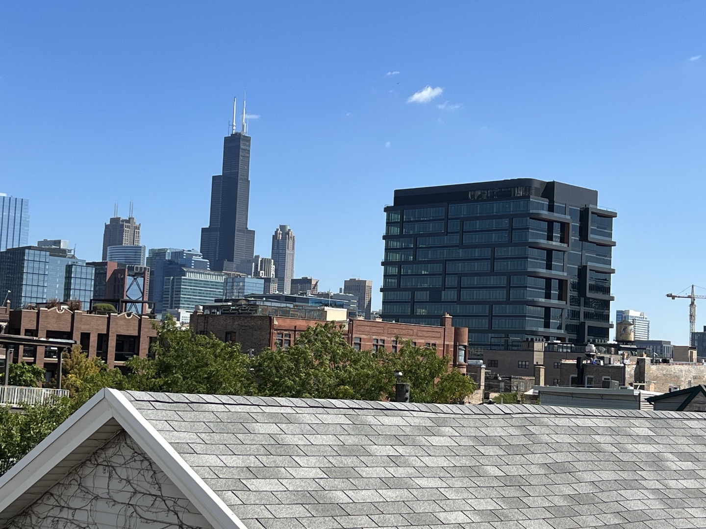 1227 West Ohio Street, Unit 3 Chicago, IL 60642 - Photo 10 of 18 a view of a city with tall buildings