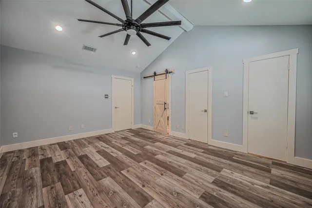 wooden floor in an empty room