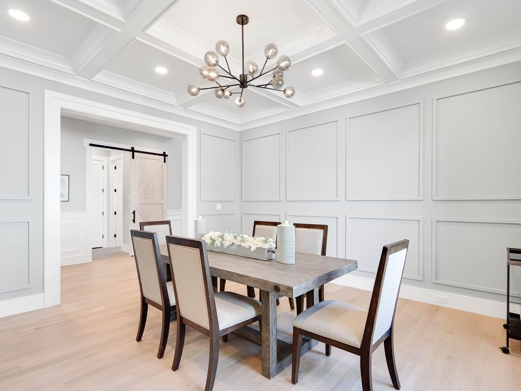 8 Manson Road Needham, MA 02494 - Photo 15 of 36 a view of a dining room with furniture