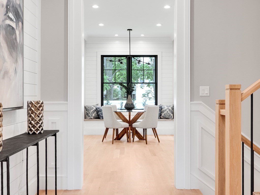8 Manson Road Needham, MA 02494 - Photo 19 of 36 a dining room with furniture and window