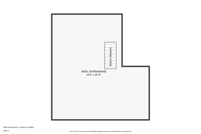 $1,810 | 9254 Tamhaven Drive, Cordova, TN 38016