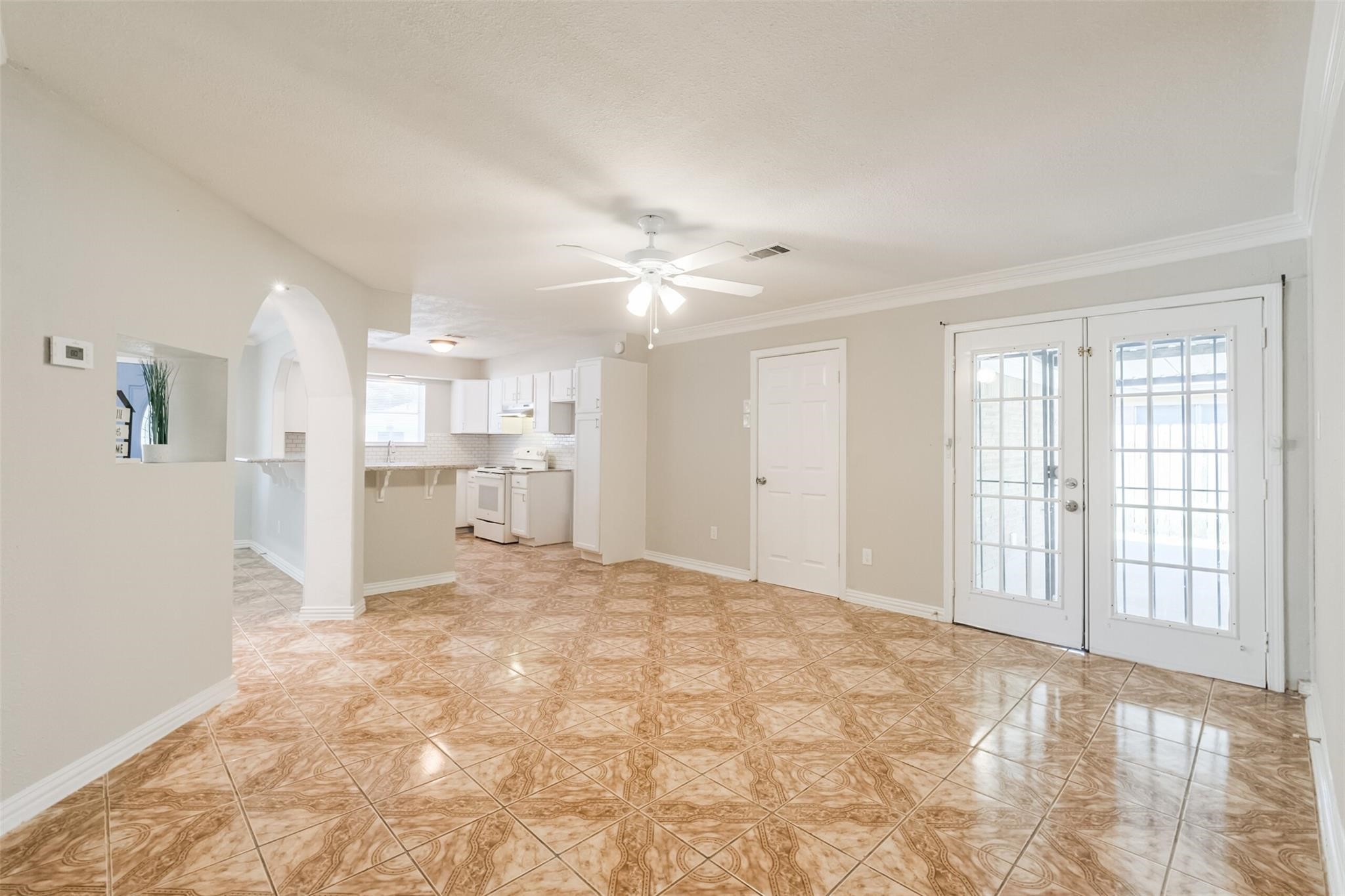 6751 Richwood Road Houston, TX 77087 - Photo 6 of 10 a view of a kitchen with a sink and a window