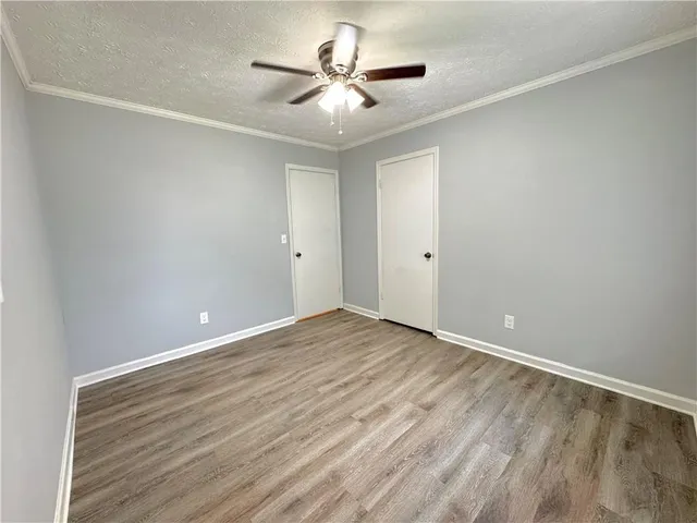 wooden floor in an empty room
