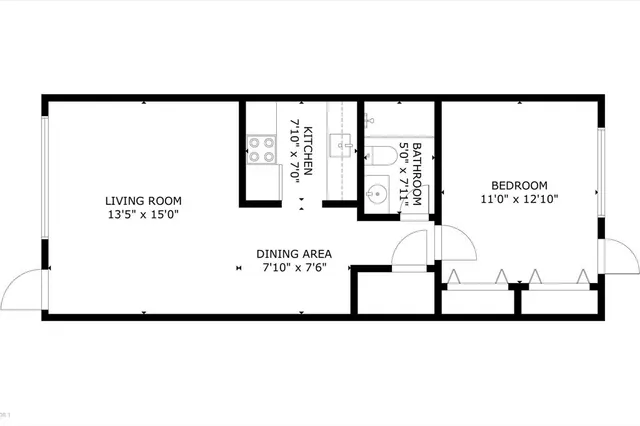 a view of a balcony with car parked