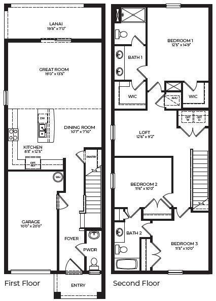 12889 Southwest Forli Way Port St. Lucie, FL 34987 - Photo 25 of 25 Vale Floorplan