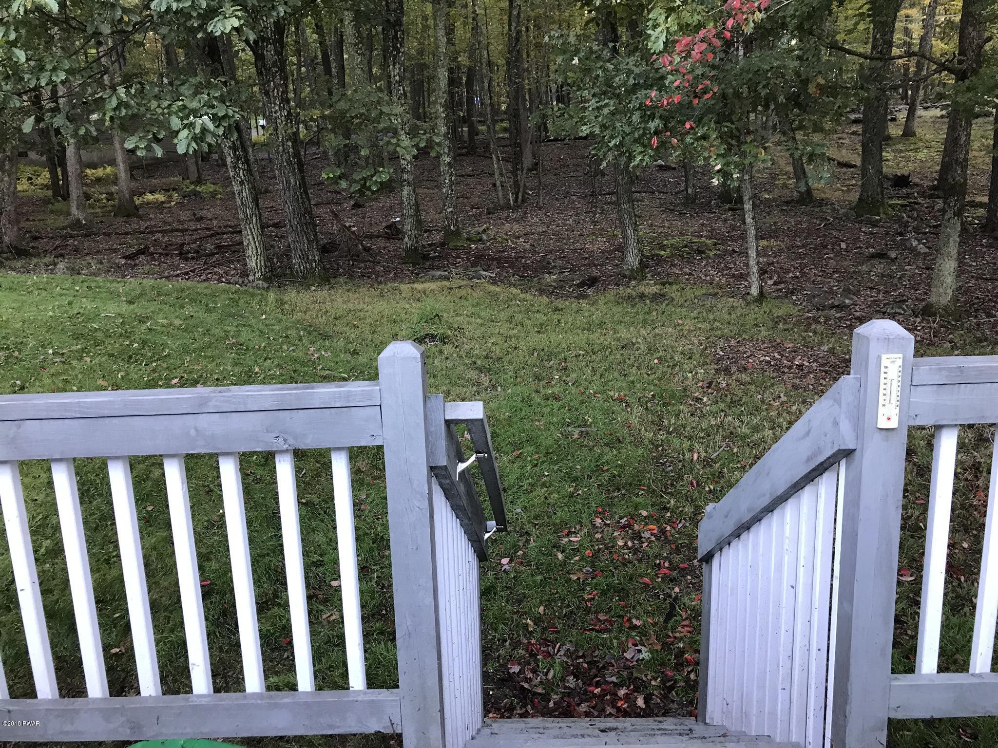 186 Gold Key Road Milford, PA 18337 - Photo 25 of 26 a view of a wooden fence and trees