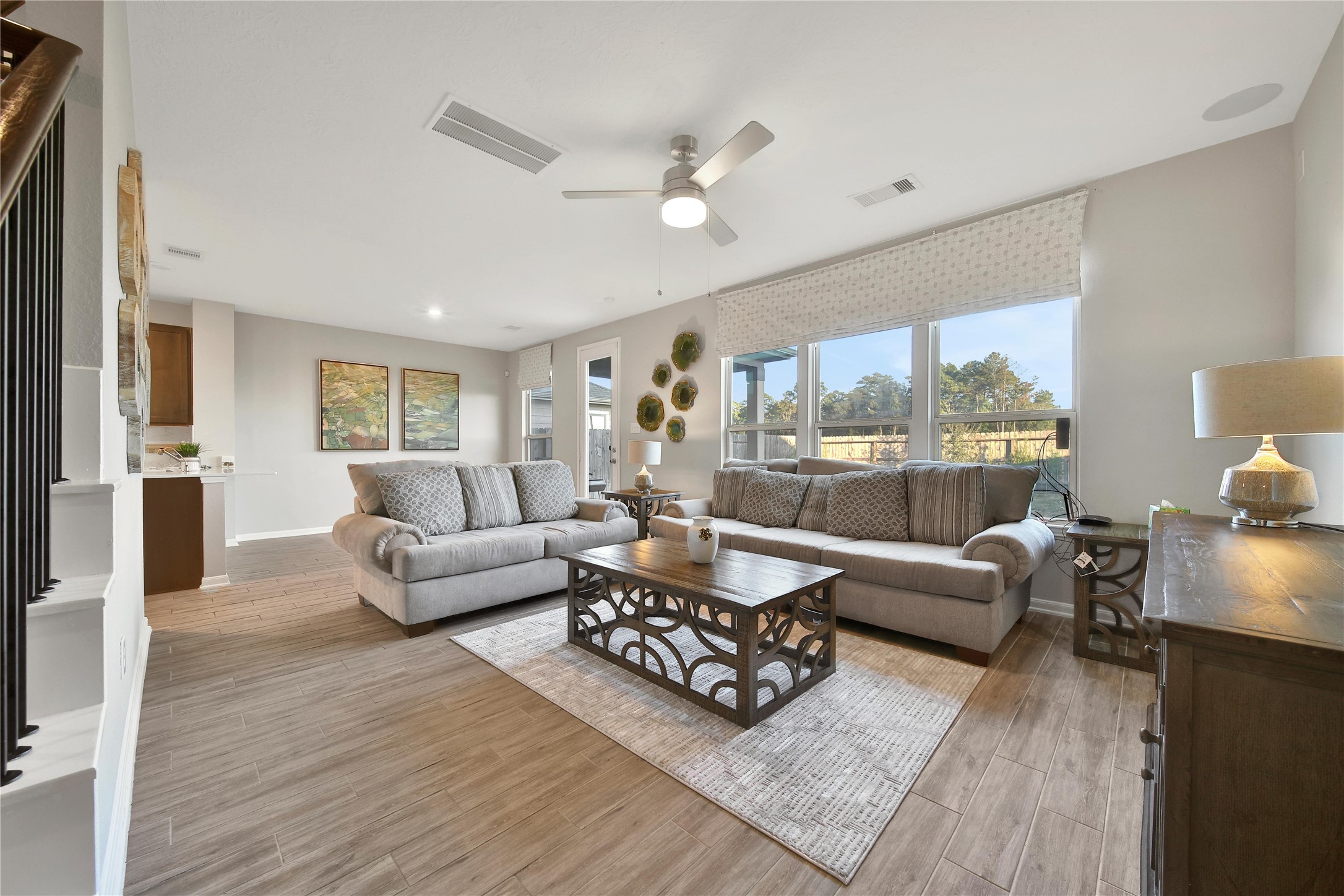 3306 Forest Chitto Dr Spring Spring, TX 77373 - Photo 4 of 35 a living room with furniture and a large window