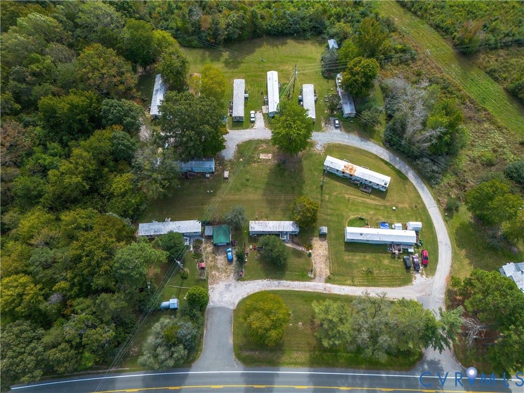 1430 Cartersville Road Cartersville, VA 23027 - Photo 14 of 21 an aerial view of a house having swimming pool